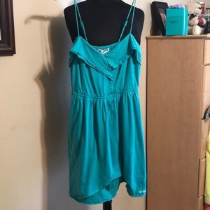Teal Summer sun dress